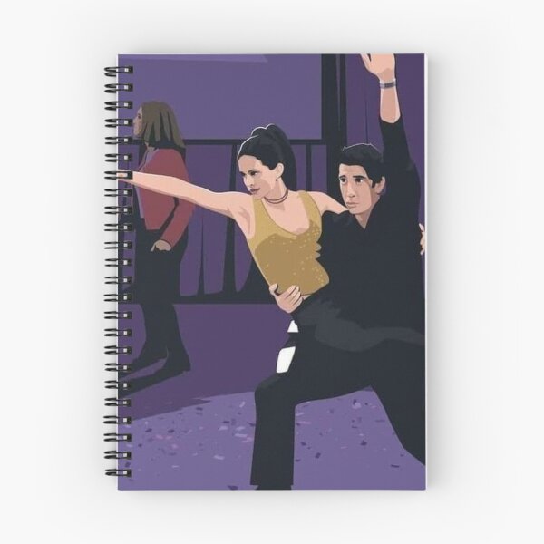 Item preview, Monica And Ross Break Dance designed and sold by ItsAllYellow.