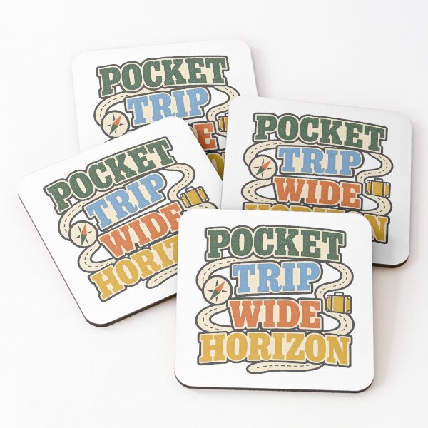 Item preview, Pocket Trip Wide Horizon designed and sold by aihrgdesign.