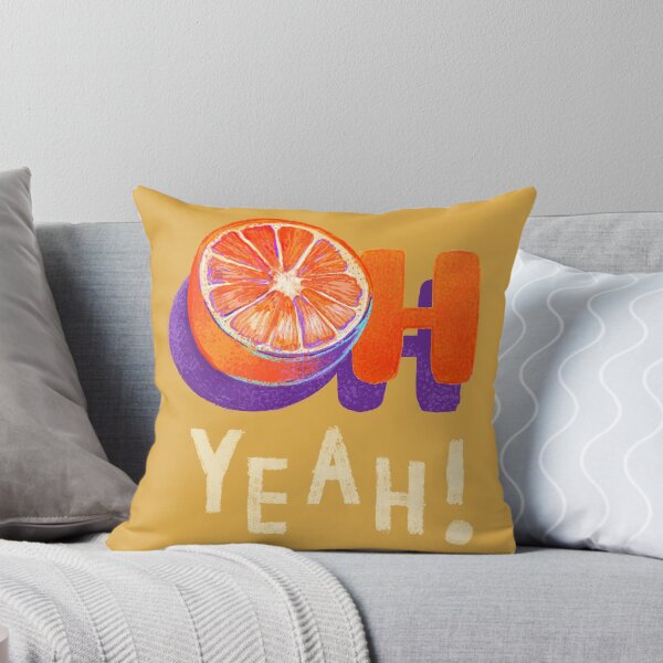 Item preview, Juicy Orange Vibes - Cute Citrus Fruit Lover Design designed and sold by AgnieshkaSiwek.