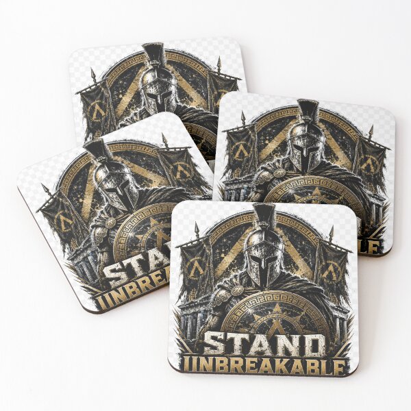 Item preview, Stand Unbreakable Spartan Warrior Design designed and sold by CodePaws Creations.