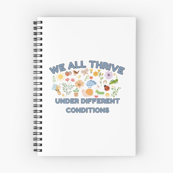 Item preview, We All Thrive Under Different Conditions  Inclusive Design designed and sold by mabry-jenaez.