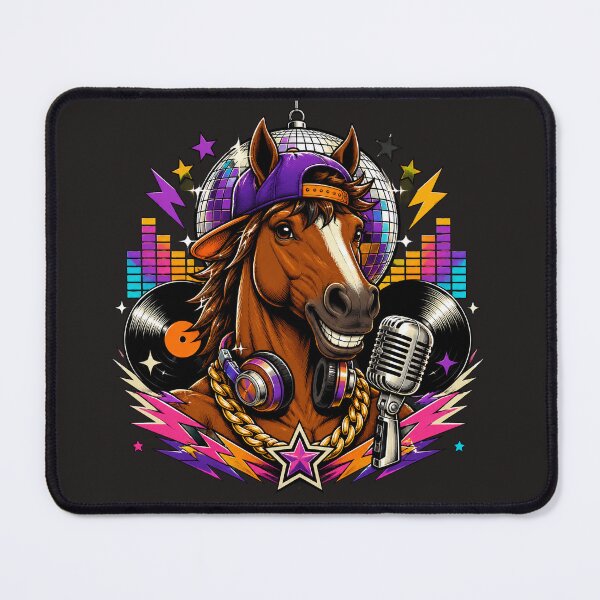 Item preview, Smiling Disco Rap Horse Music Party designed and sold by Kolibra.