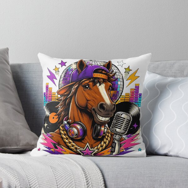 Item preview, Smiling Disco Rap Horse Music Party designed and sold by Kolibra.