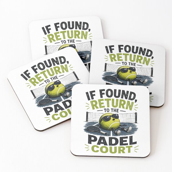 Item preview, If Found Return to the Padel Court | Funny Padel Shirt | Vintage Padel designed and sold by Rikas-art.