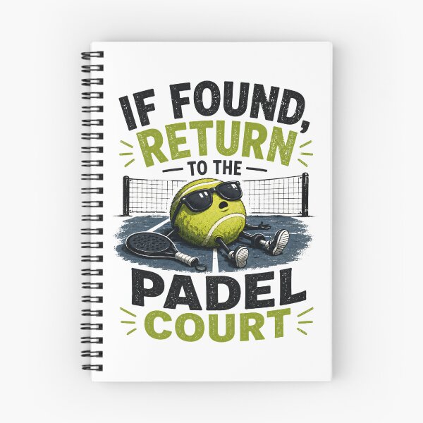 Item preview, If Found Return to the Padel Court | Funny Padel Shirt | Vintage Padel designed and sold by Rikas-art.