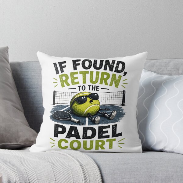 Item preview, If Found Return to the Padel Court | Funny Padel Shirt | Vintage Padel designed and sold by Rikas-art.