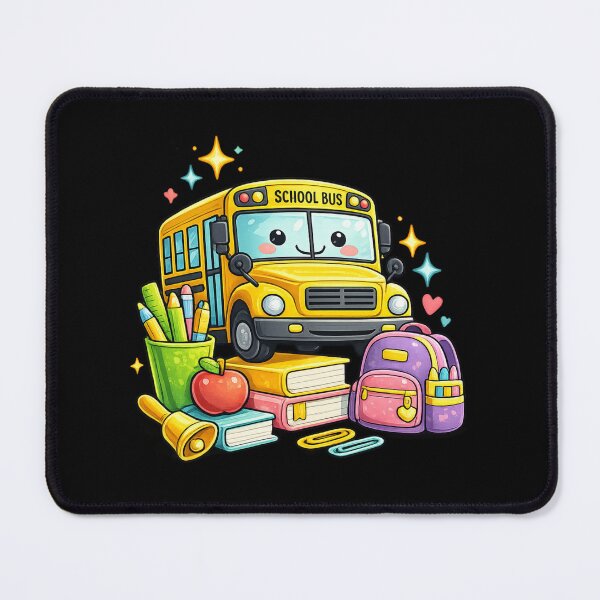 Item preview, School Bus Driver Gift First Day School Art designed and sold by Corvoria.