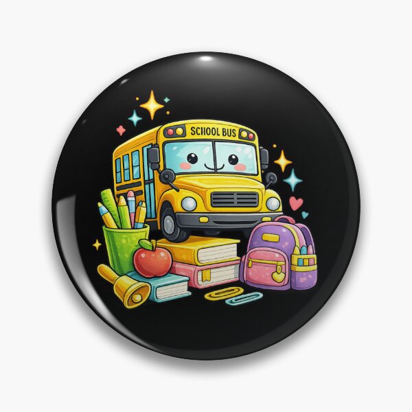 Item preview, School Bus Driver Gift First Day School Art designed and sold by Corvoria.