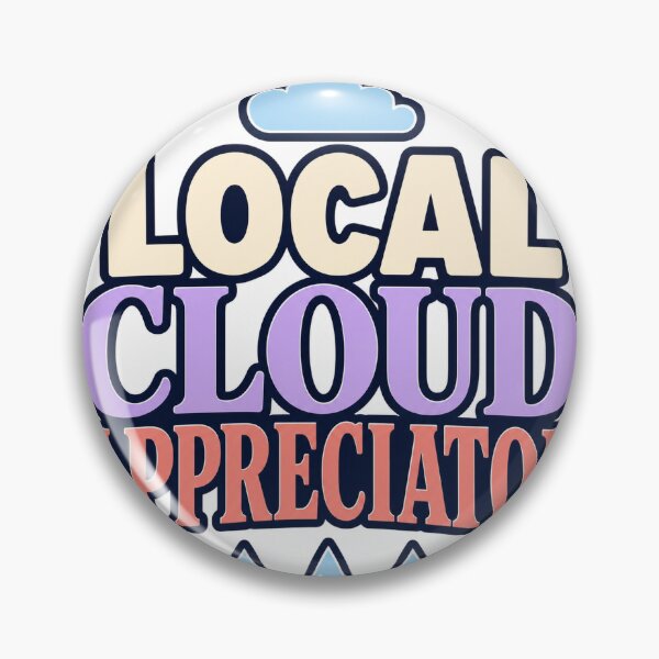 Item preview, Local Cloud Appreciator Typography designed and sold by aihrgdesign.