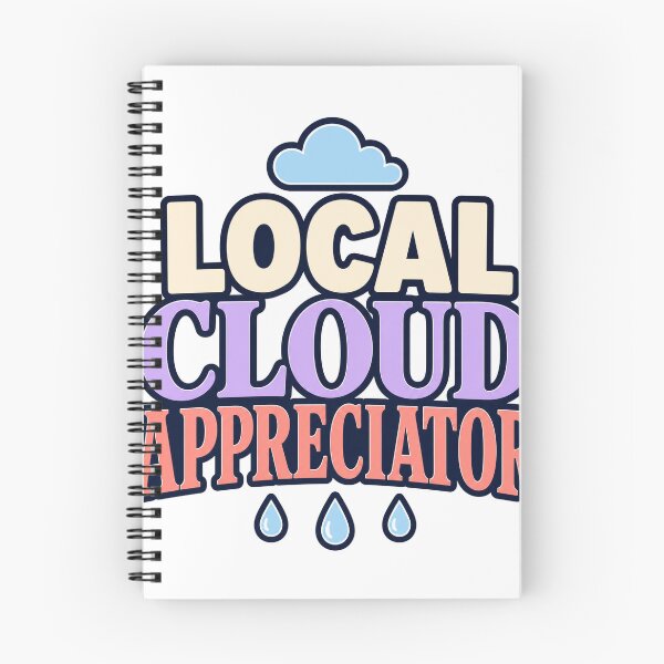 Item preview, Local Cloud Appreciator Typography designed and sold by aihrgdesign.