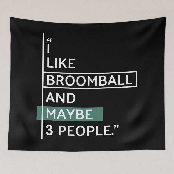 Item preview, I Like Broomball and Maybe 3 People designed and sold by MaryAller.