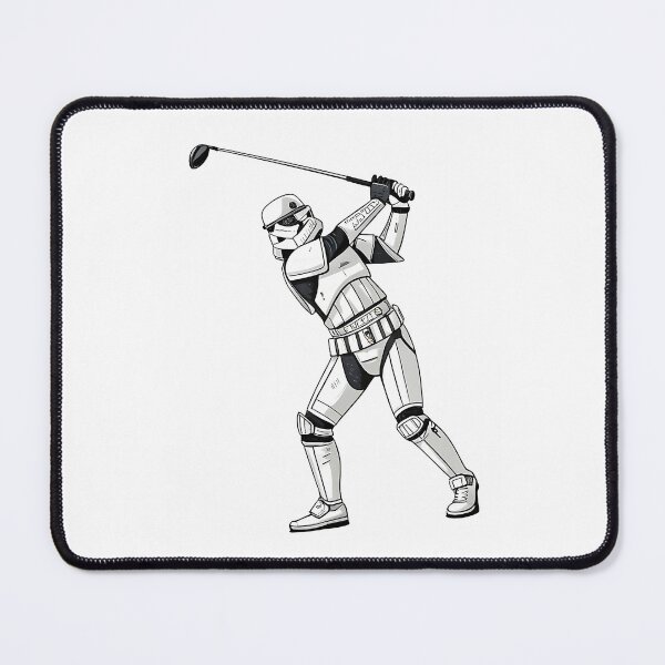Item preview, Trooper Golf Greeting Card designed and sold by DeclaneHawk.