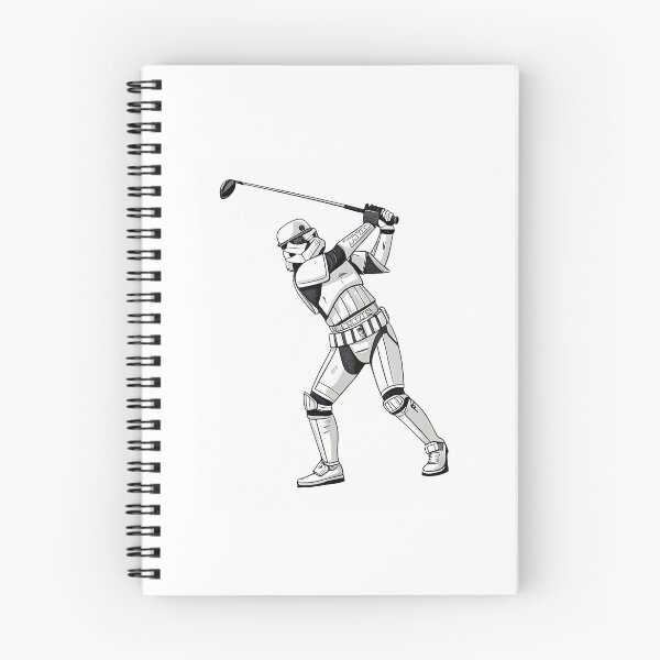 Item preview, Trooper Golf Greeting Card designed and sold by DeclaneHawk.