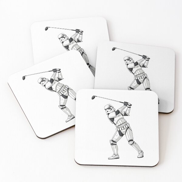 Item preview, Trooper Golf Greeting Card designed and sold by DeclaneHawk.
