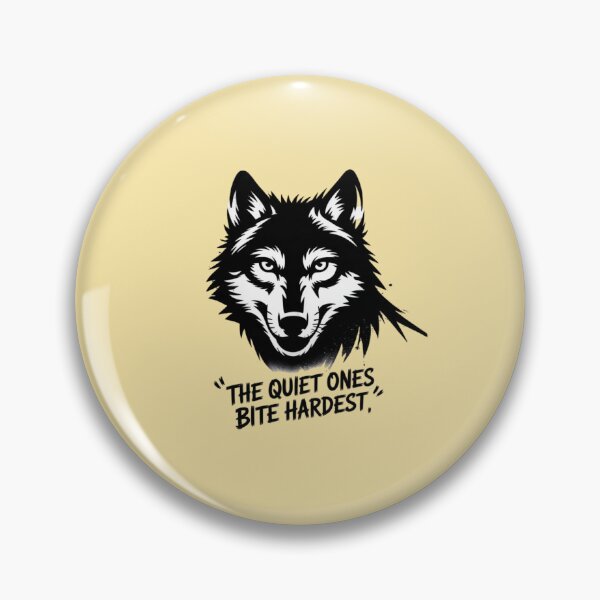 Item preview, Banksy Wolf - The Quiet Ones Bite Hardest designed and sold by 123ks.
