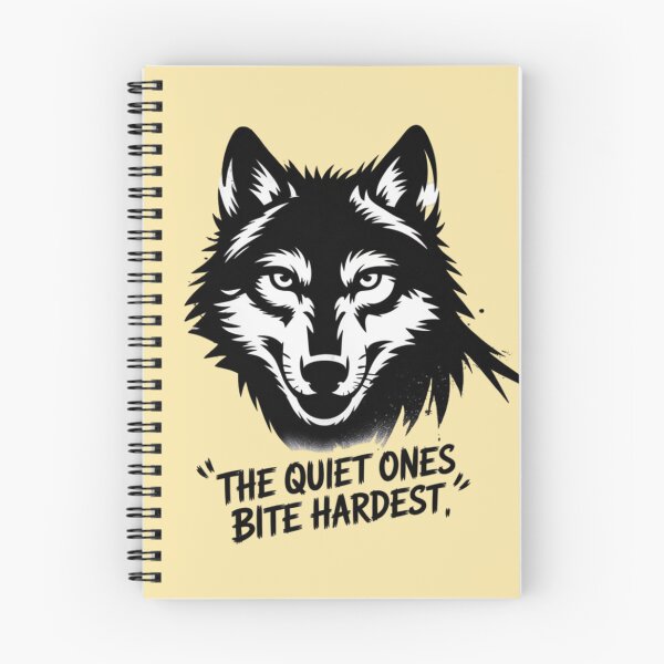 Item preview, Banksy Wolf - The Quiet Ones Bite Hardest designed and sold by 123ks.