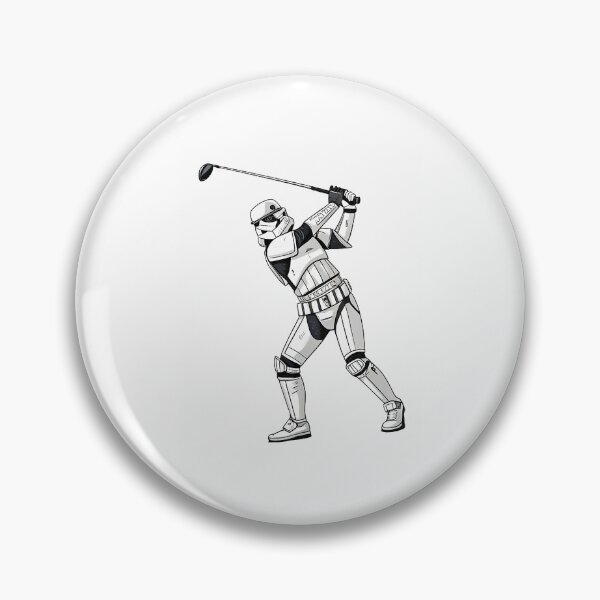 Item preview, Trooper Golf Greeting Card designed and sold by DeclaneHawk.