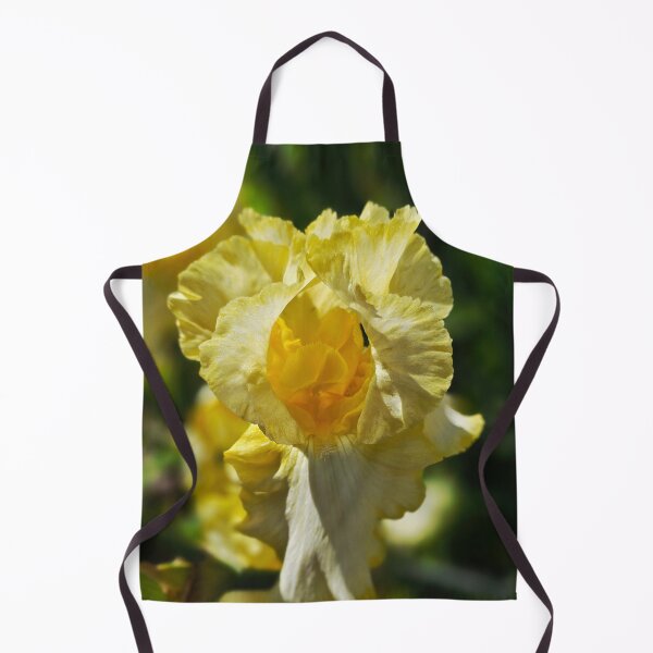 Item preview, Golden Ruffled Iris Flower Photo designed and sold by NikaNavi.