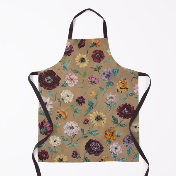 Item preview, Moody Vintage Wildflower Pattern – Burgundy, Pink & Golden Botanical Floral designed and sold by simplybycortney.