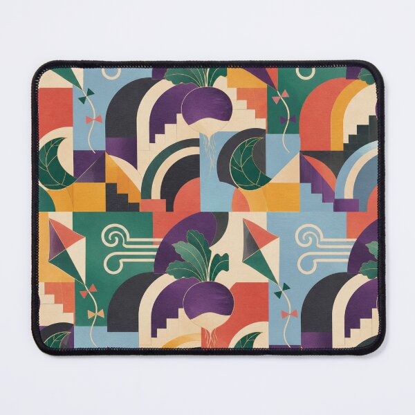 Item preview, Art Deco Turnip Kite Pattern designed and sold by aihrgdesign.