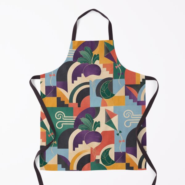 Item preview, Art Deco Turnip Kite Pattern designed and sold by aihrgdesign.