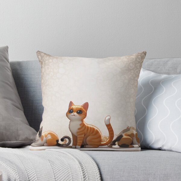 Item preview, Cute Tabby Cat Lineup Artwork designed and sold by BLUESKY11a.