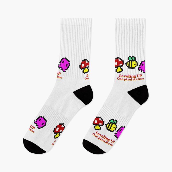 Item preview, Leveling Up - Retro Pixel Art Gaming Design designed and sold by Alimehab | Graphic tees | Design & Art.
