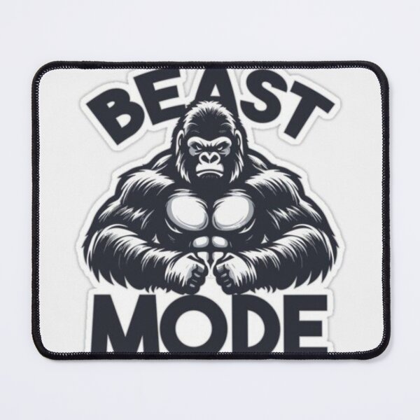 Item preview, Beast Mode Gorilla Gym Motivation designed and sold by Kushwaha18.