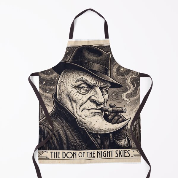 Item preview, Vintage Moon Face The Don of the Night Skies designed and sold by GroovyGoody.
