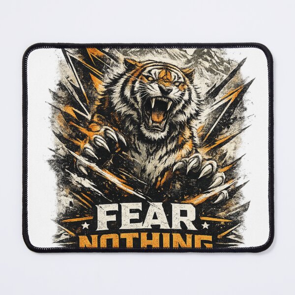Item preview, Fear Nothing Roaring Tiger Design designed and sold by CodePaws Creations.