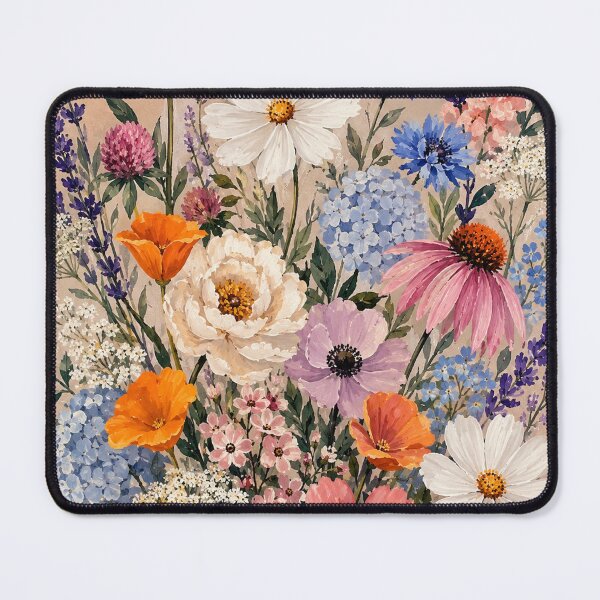 Item preview, Colorful Wildflower Bouquet – Cottage Garden Floral Painting designed and sold by simplybycortney.