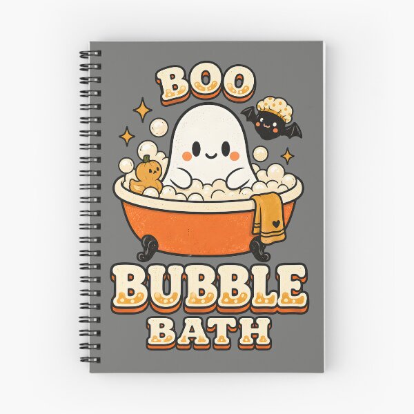 Item preview, Boo Bubble Bath Kawaii Ghost Halloween Shirt | Cute Self Care Ghost Design | Funny Spooky Bath Gift designed and sold by  MAD's Recreation Studio.