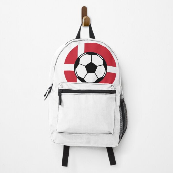 Item preview, Denmark Danish Football World Cup Team Colors Sticker T-Shirt designed and sold by Rolographics1.