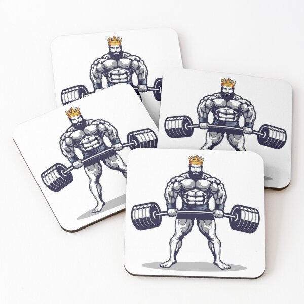 Item preview, Crowned King of Strength Deadlift designed and sold by Kushwaha18.