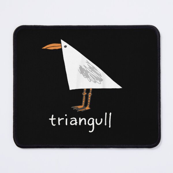 Item preview, Triangull Funny Geometric Seagull Pun designed and sold by LASTIQUE-dd.