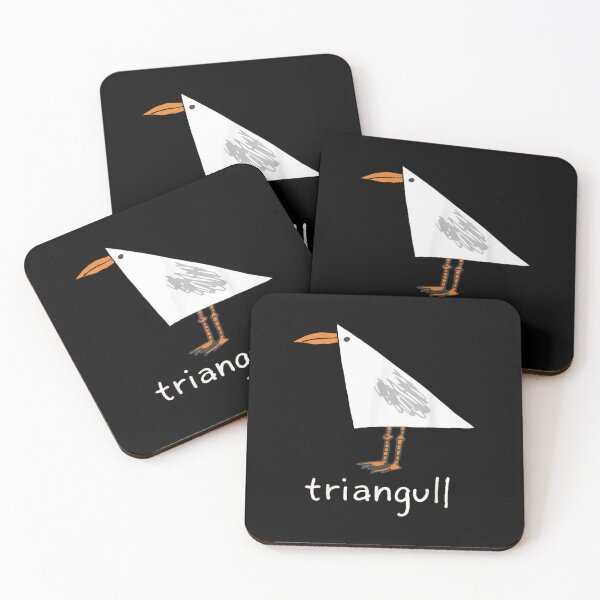 Item preview, Triangull Funny Geometric Seagull Pun designed and sold by LASTIQUE-dd.