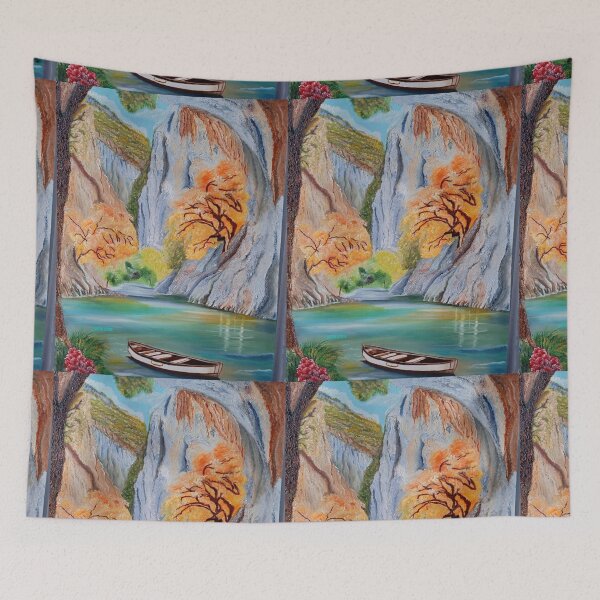 Item preview, The Boat of Silence Valley of Echoes designed and sold by Art7Dimension.