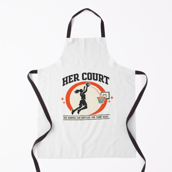 Item preview, Her Court Women's Basketball Gift Girl Hoops Player Mom Sticker designed and sold by SoulFlex.