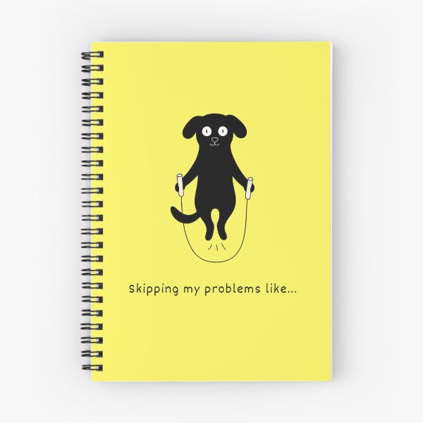 Item preview, Skipping My Problems Like – Funny Jump Rope Dog designed and sold by Mavriboy.