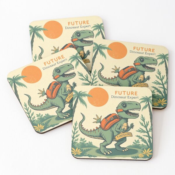 Item preview, Future Dinosaur Expert Vintage Kids Design designed and sold by swara-2016.