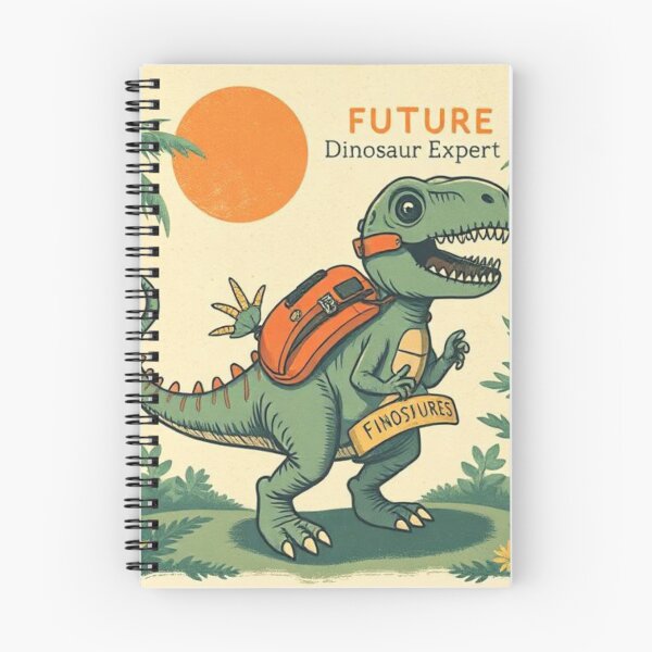 Item preview, Future Dinosaur Expert Vintage Kids Design designed and sold by swara-2016.