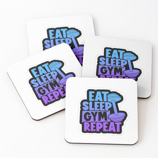 Item preview, Eat Sleep Gym Repeat – Fitness Lifestyle designed and sold by Kushwaha18.