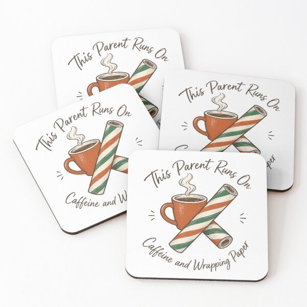 Item preview, This Parent Runs On Caffeine And Paper designed and sold by CerealBoxInk.