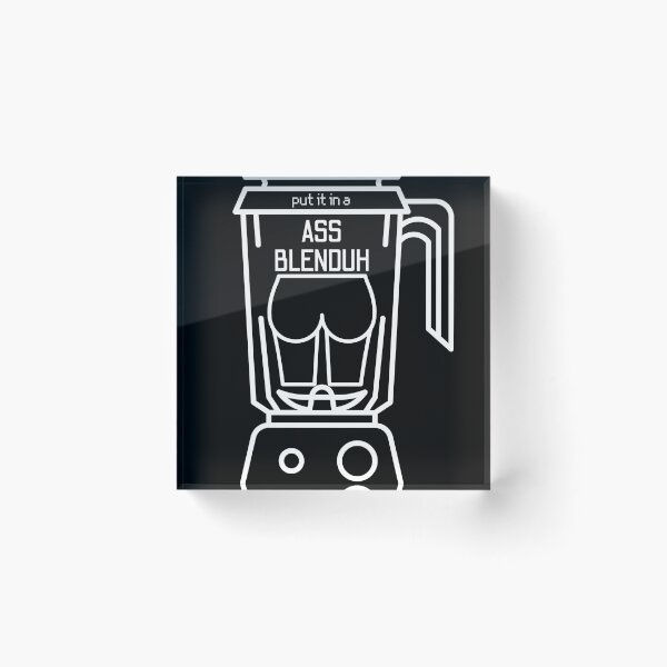 Item preview, PUT IT IN A ASS BLENDUH - The Basement Yard Podcast Merch designed and sold by tartistry.