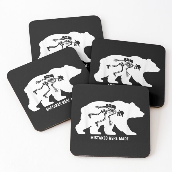 Item preview, Mistakes Were Made Funny Bear Camping Art designed and sold by LASTIQUE-dd.