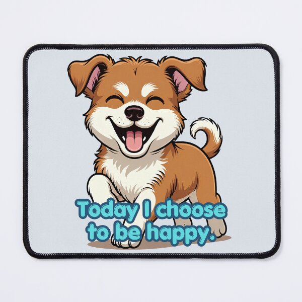 Item preview, appy Little Puppy -Smiling Dog Vibe designed and sold by OLYUS.