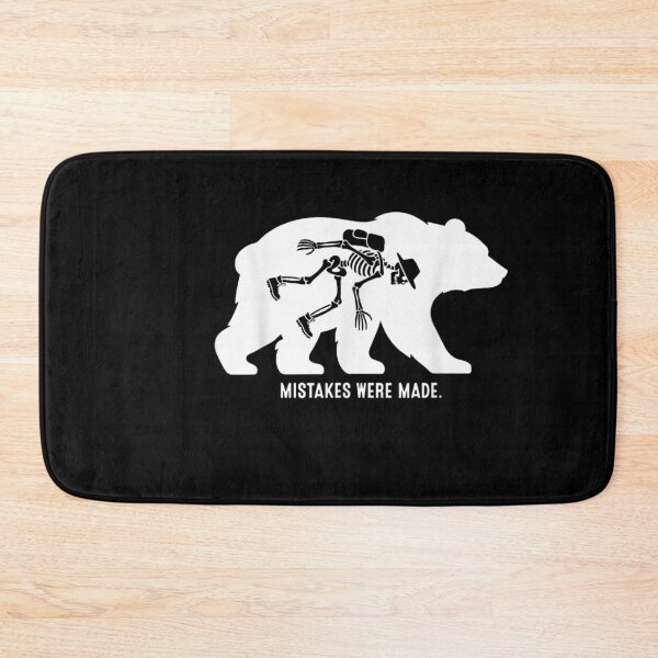 Item preview, Mistakes Were Made Funny Bear Camping Art designed and sold by LASTIQUE-dd.