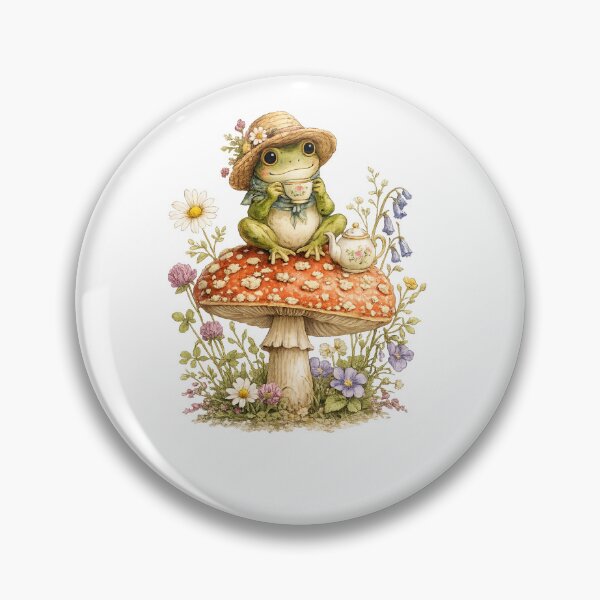 Item preview, Cottagecore froggo designed and sold by HotCoff33.