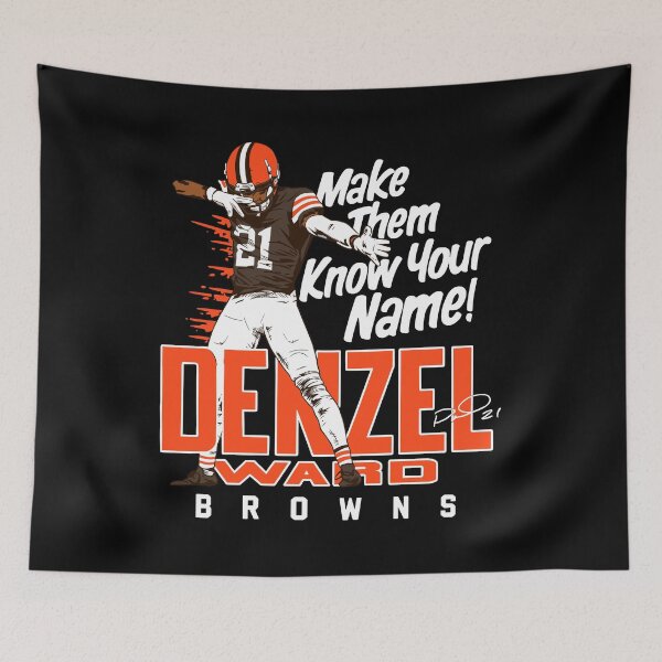 Item preview, Denzel Ward - Cleveland Browns - Make Them Know Your Name! designed and sold by a2ungugu.