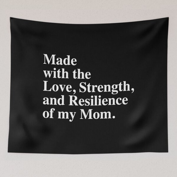 Item preview, Made With The Love, Strength, And Resilience Of My Mom. designed and sold by a2ungugu.
